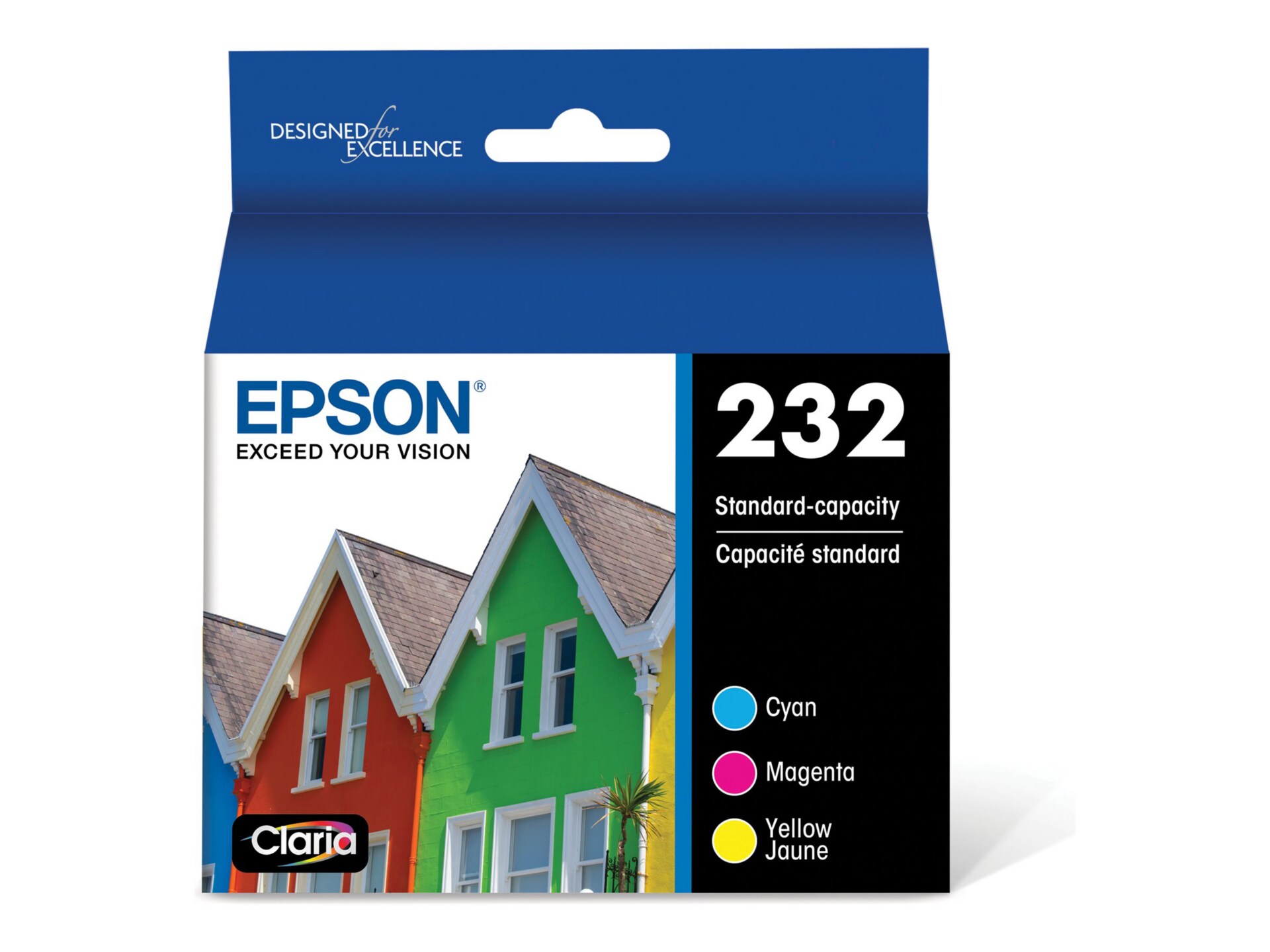 Epson 232 Multipack - 3-pack - yellow, cyan, magenta - original - ink cartr