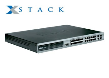 D-Link DES 3828P - switch - 24 ports