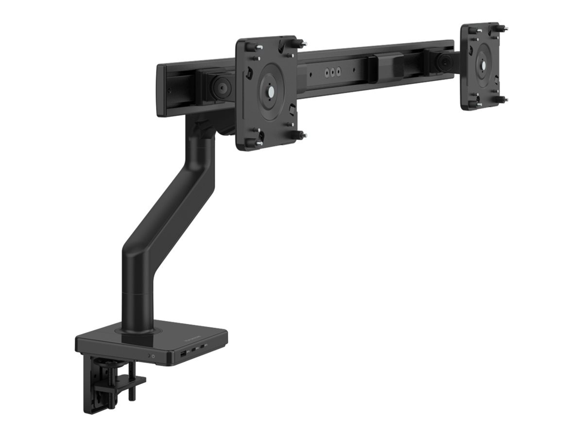 Humanscale M8.1 mounting kit - for 2 LCD displays - black with black trim