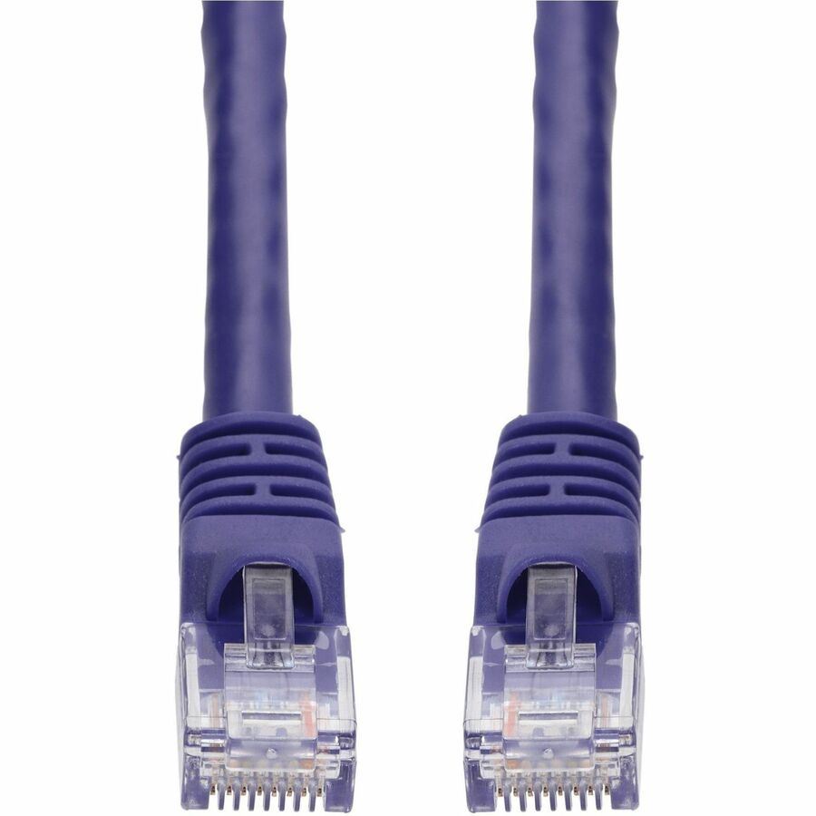 Proline 17ft Purple CAT 6 PVC Ethernet Cable Snagless Bubble Boot RJ-45 M/M