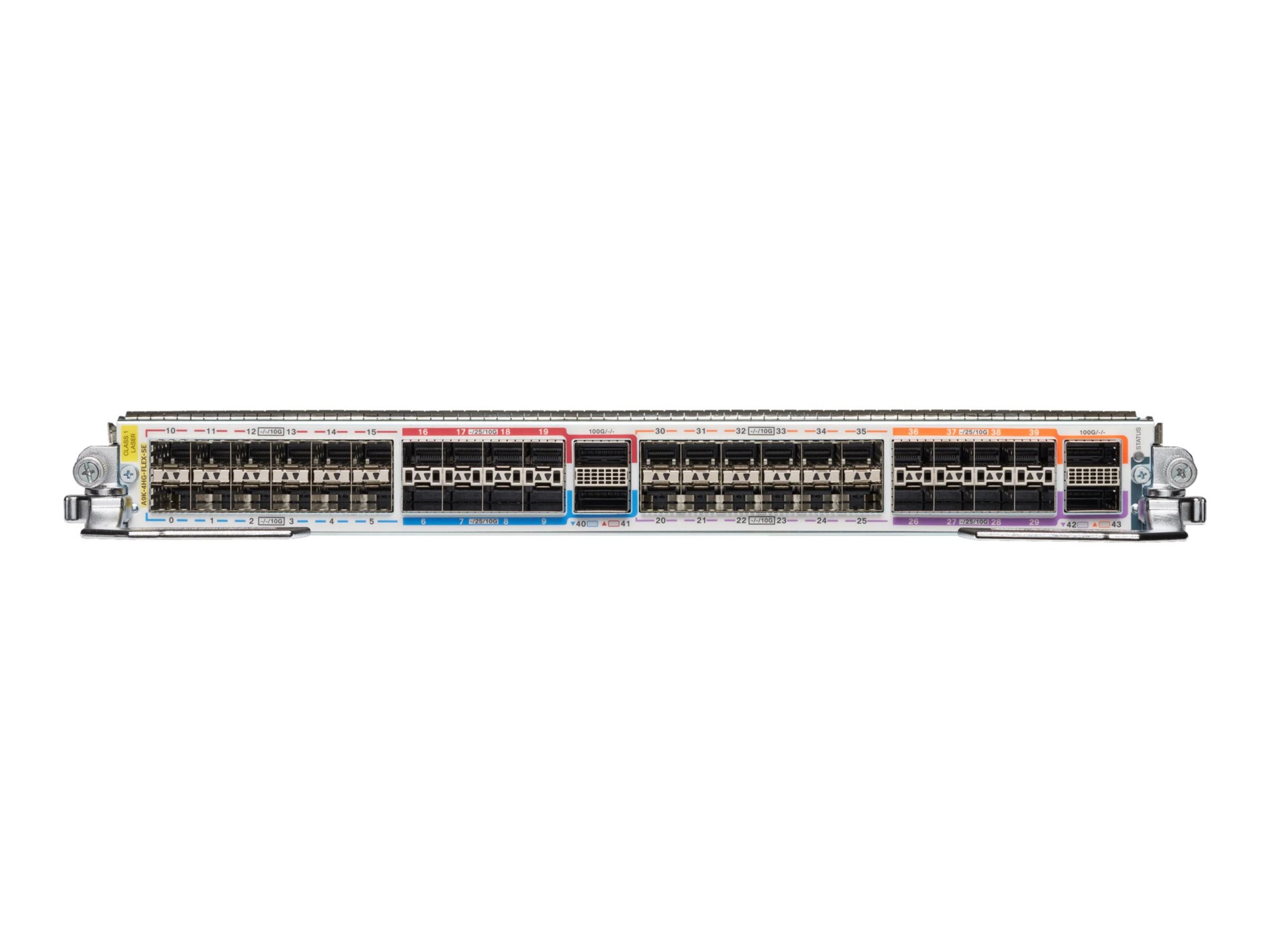 Cisco 400GB Flexible Consumption Line Card - 5th Generation - expansion module - 100 Gigabit QSFP28 / 40 Gigabit QSFP28