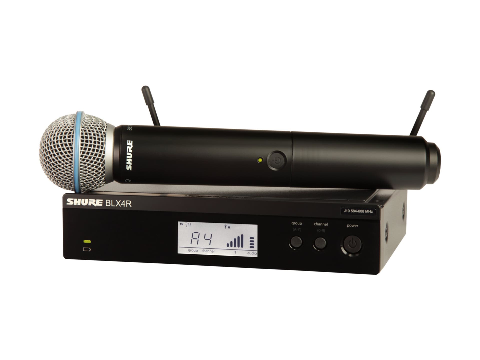 Shure BLX BLX24R/B58 - H11 Band - wireless microphone system