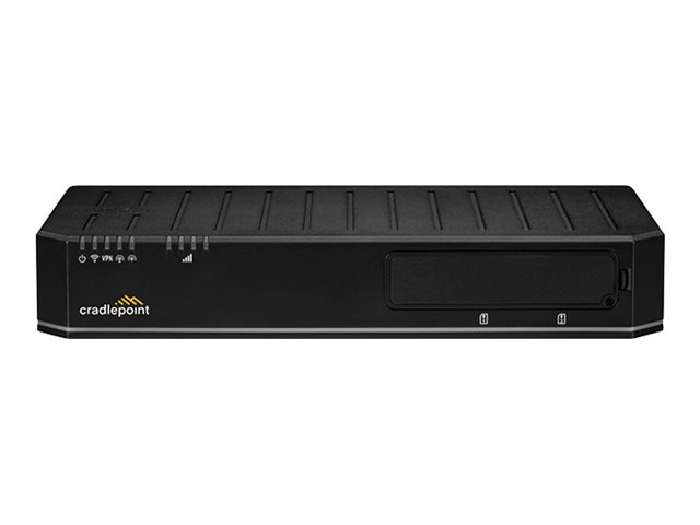 Cradlepoint E300 Series Enterprise Router E300 - wireless router - Wi-Fi 6 - desktop, wall-mountable - with W1855