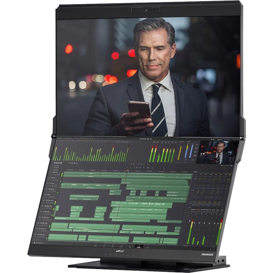 Mobile Pixels Geminos X 24" Class Webcam LCD Touchscreen Monitor - 16:9 - 14 ms