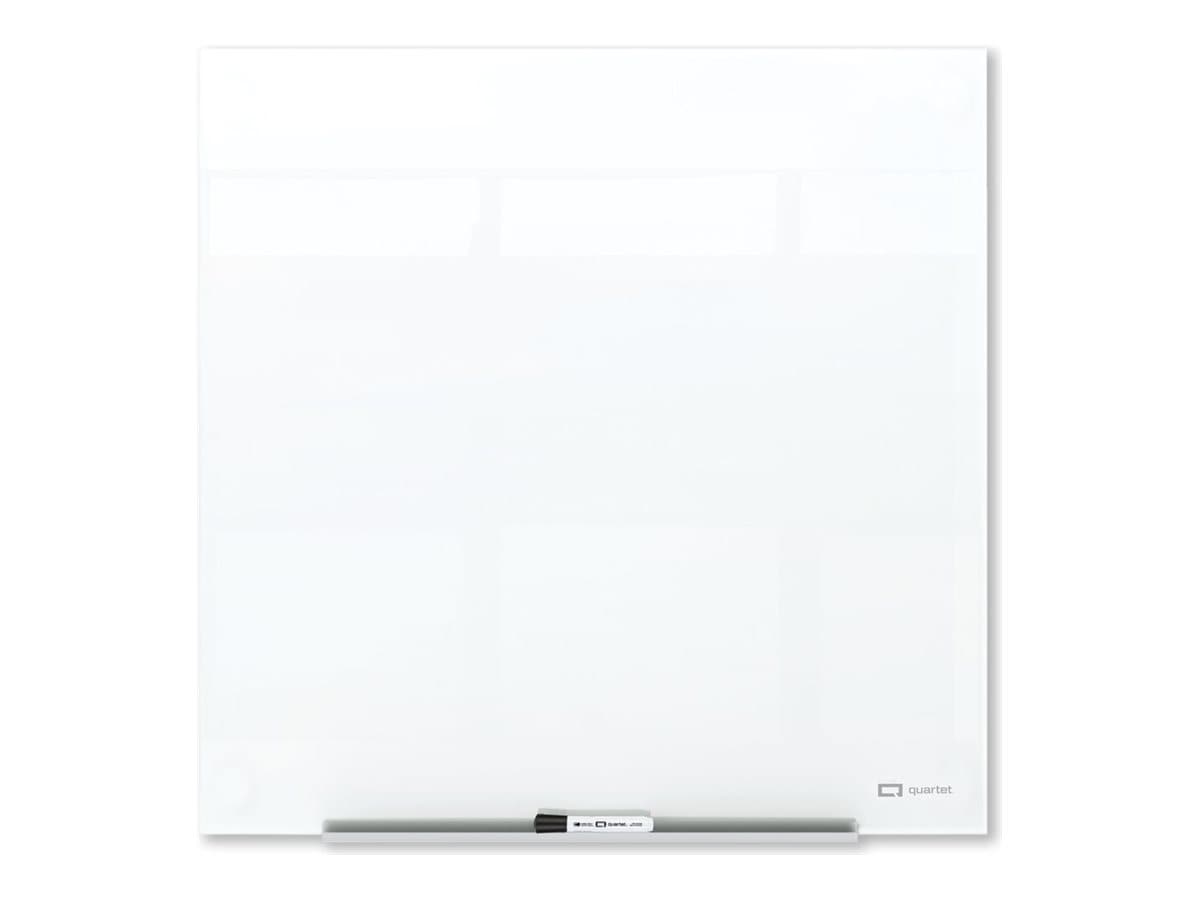 Quartet InvisaMount whiteboard - 48 in x 48 in - white