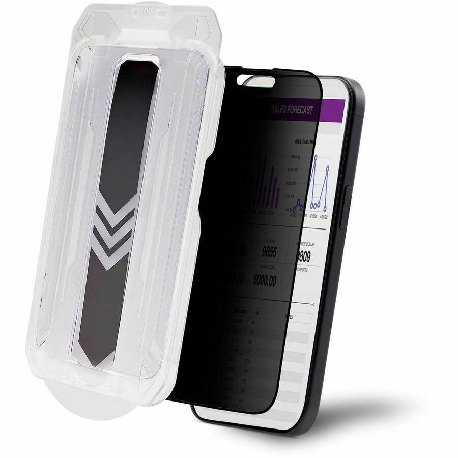 Thumbnail 4 of 8 for StarTech.com 4-Way Privacy Screen, iPhone 15 Pro, Portrait/Landscape, Touch-Enabled, +/- 30° View, Glass Protector, TAA