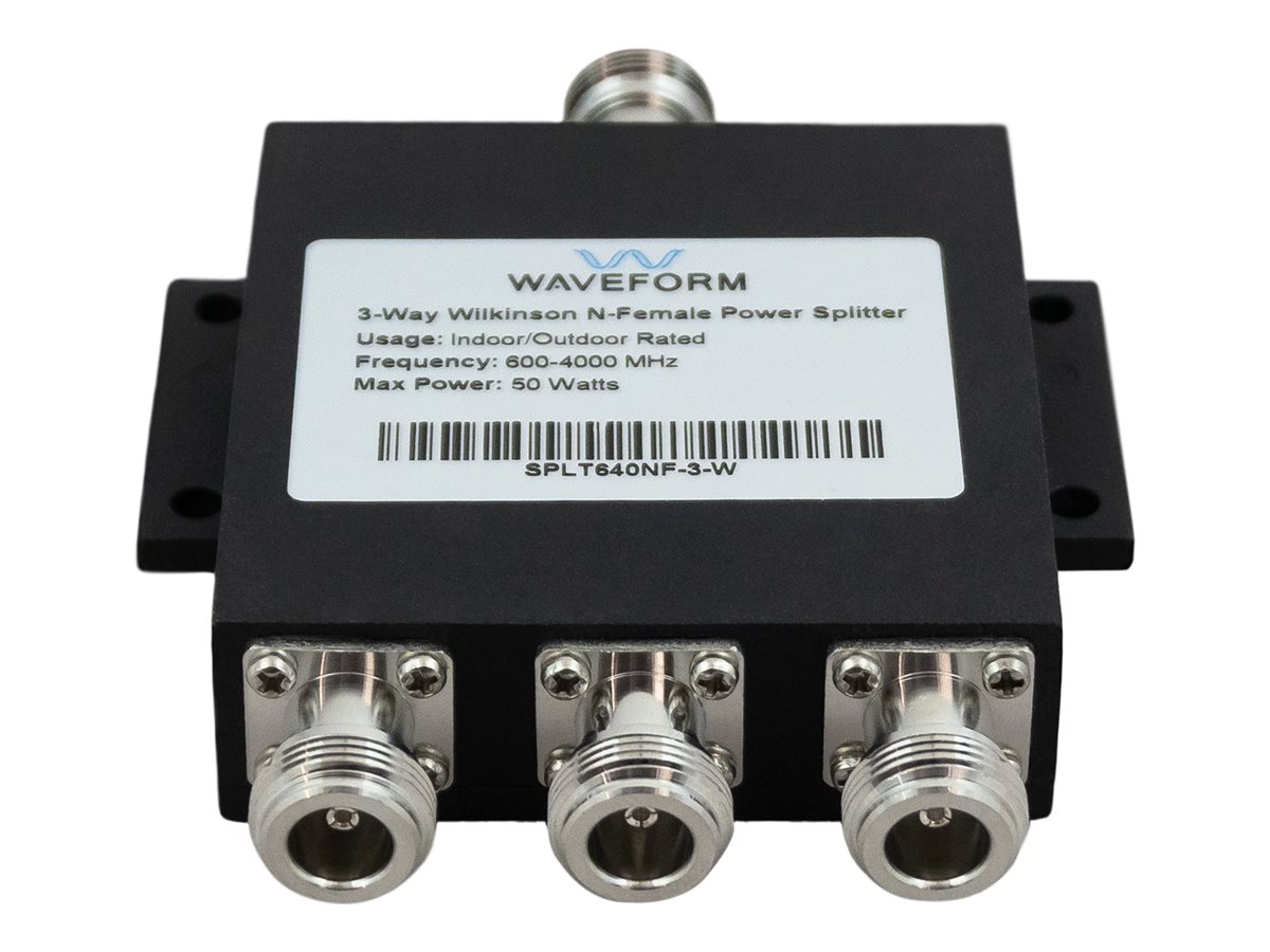 Waveform 3-way - signal combiner/splitter for antenna - N-female, 600 - 400