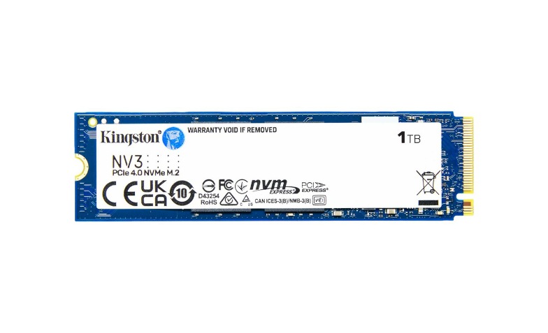Kingston NV3 - SSD - 1 TB - PCIe 4.0 x4 (NVMe) - SNV3S/1000G