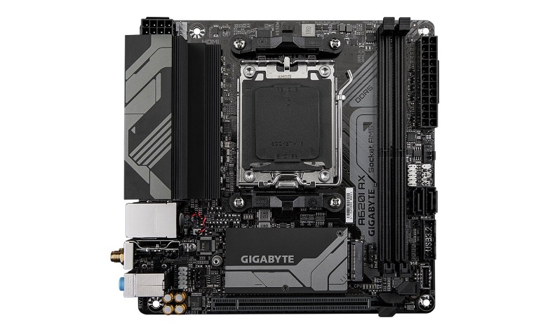 GIGABYTE A620I AXマザーボード AMD AM5ソケット Gigabyte A620I AX - 1.0 - motherboard - mini ITX - Socket