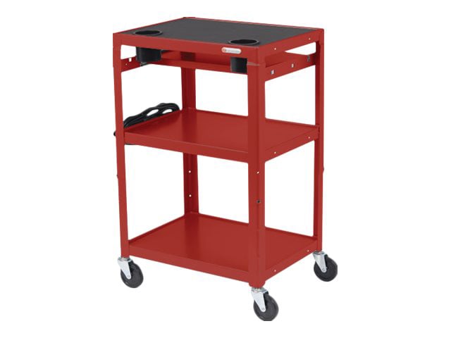 Bretford MIC MICA6 cart - for notebook / tablet - red