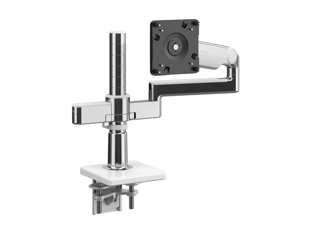 Humanscale M/FLEX M2.1 mounting kit - for LCD display - aluminum, white trim