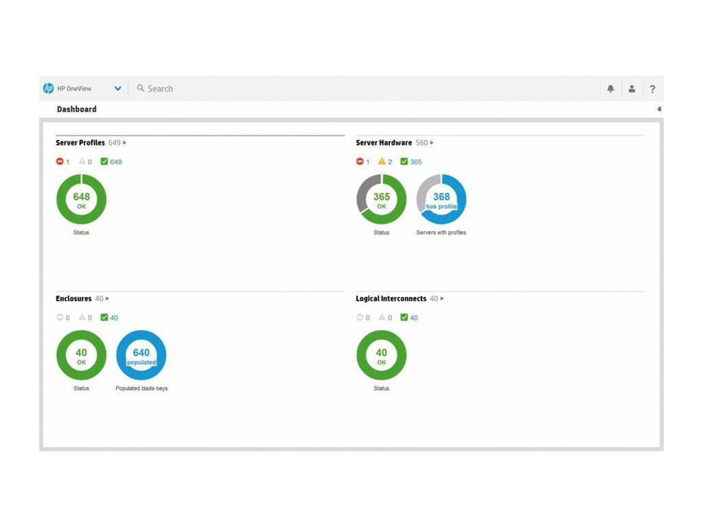 HPE OneView with iLO Advanced - license + 3 Years 24x7 Support - 1 server