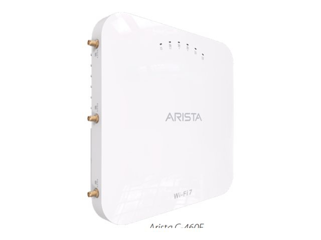 Arista C-460E - wireless access point - quad radio, 4x4, 2x2 tri-band scan radio - Wi-Fi 7 - cloud-managed - with 3