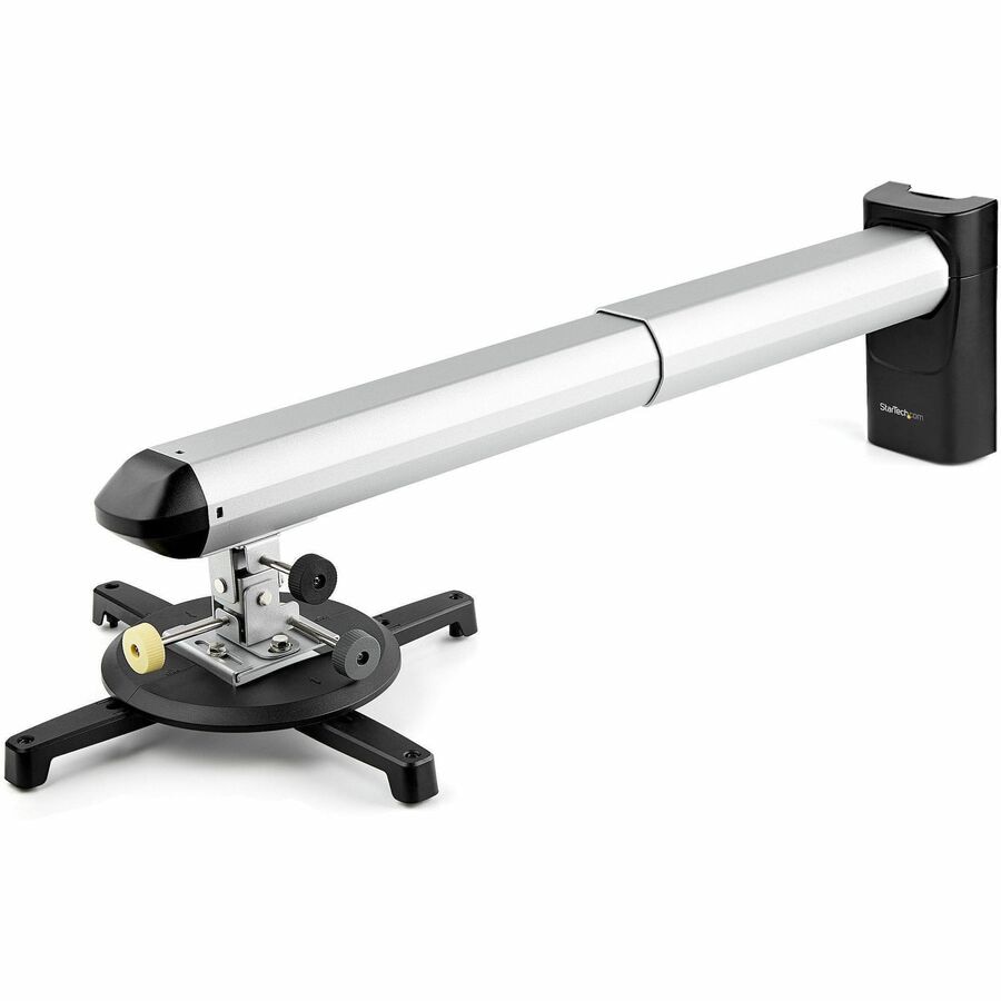StarTech Universal Projector Wall Mount, Short/Ultra Short Throw, Adjustable 16.5-27.7" From Wall, 33lb/15kg, TAA