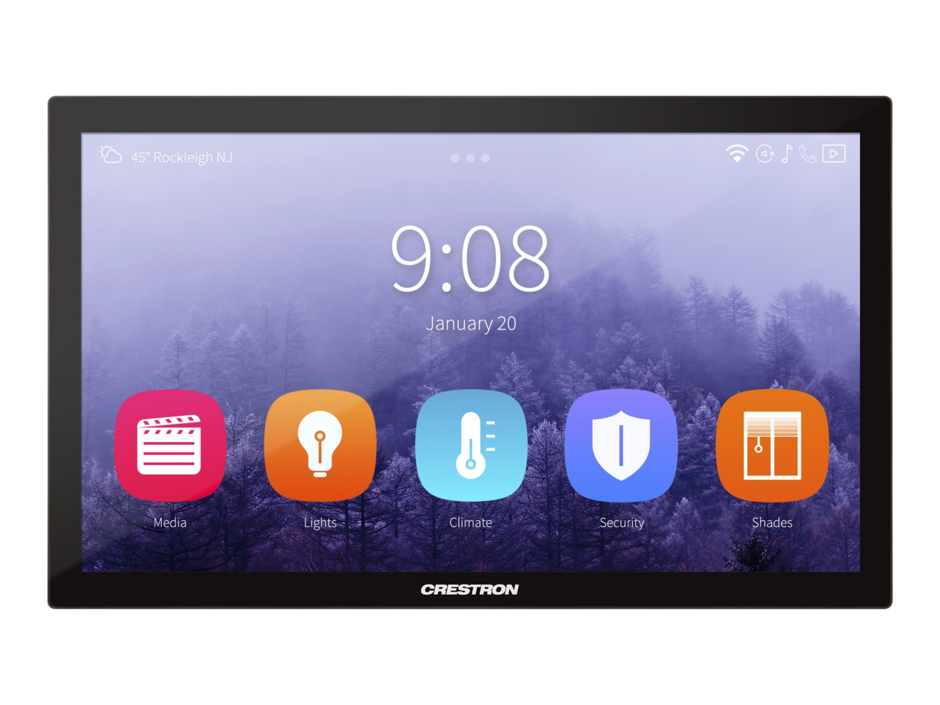 Crestron TSD-2220-B 21.5" LED-backlit LCD display - Full HD