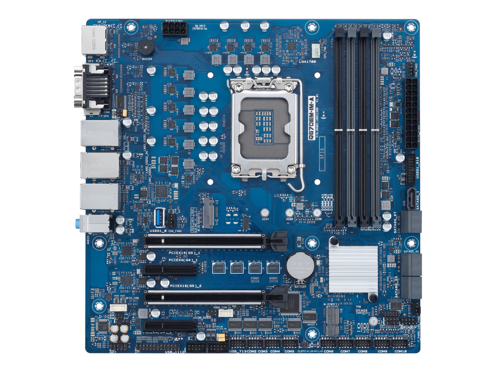 ASUS Q670EM-IM-A - motherboard - micro ATX - LGA1700 Socket - Q670E