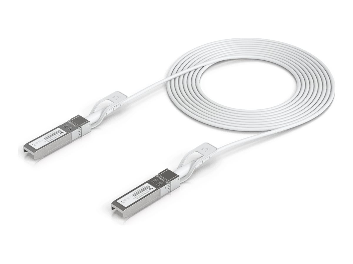 Ubiquiti UniFi 25GBase direct attach cable - 10 ft - white