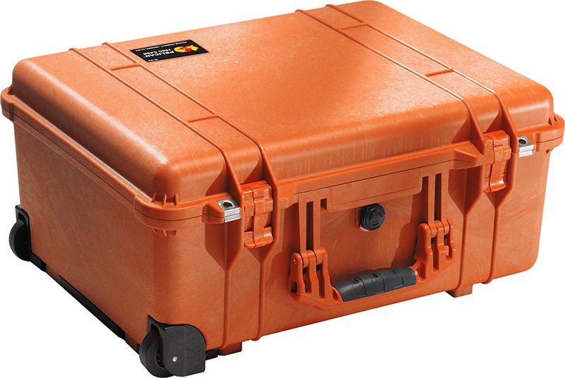 Pelican 1560 No Foam Protector Case - Orange