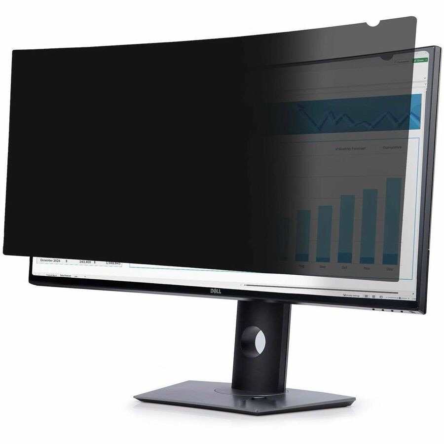 StarTech.com Privacy Screen For Dell P3424WE Curved 21:9 Monitor, Double-Si