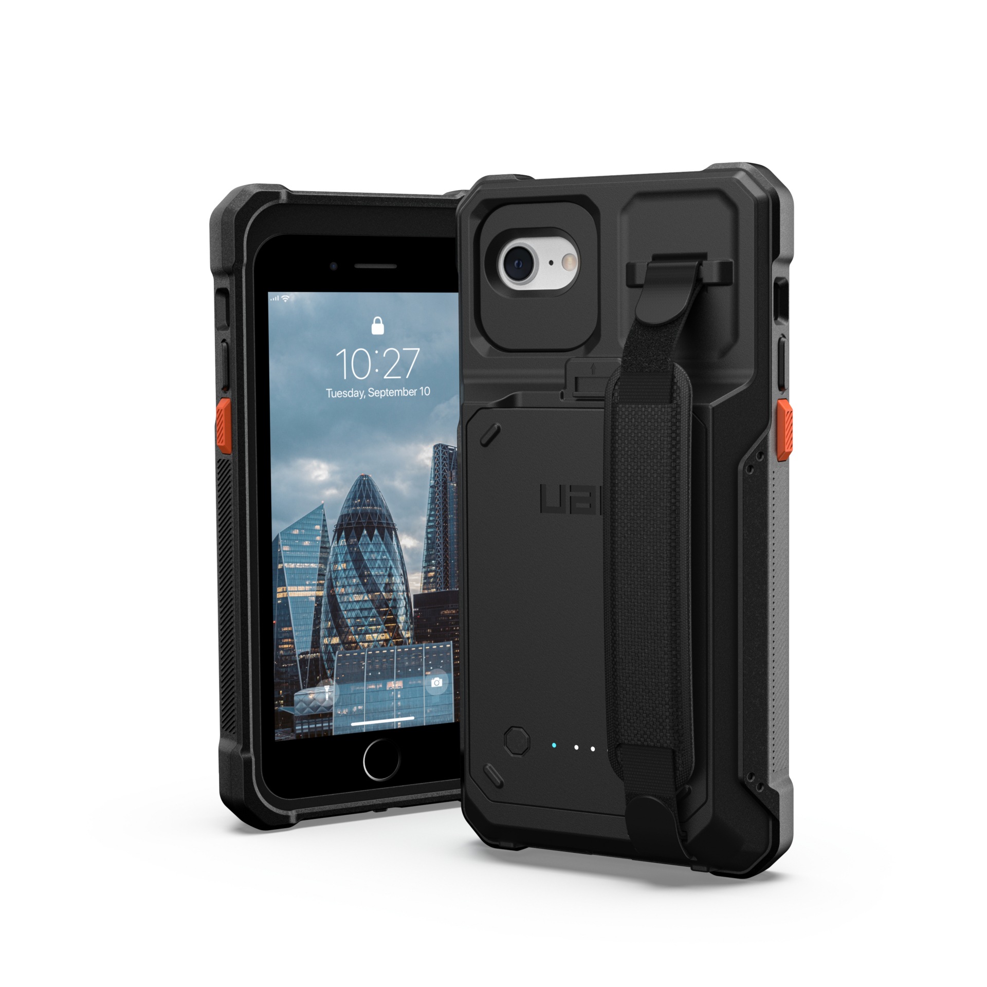UAG Rugged Battery Case for iPhone SE (4.7")- Black
