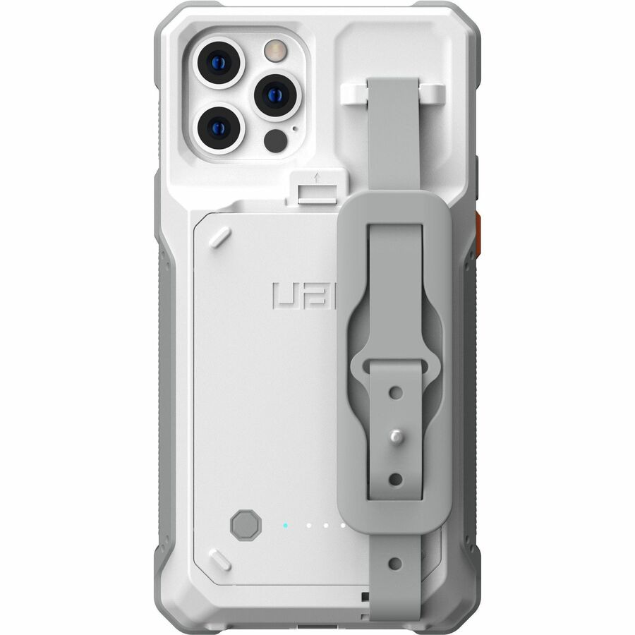 UAG Healthcare Battery Case for iPhone 15 with Handstrap - White