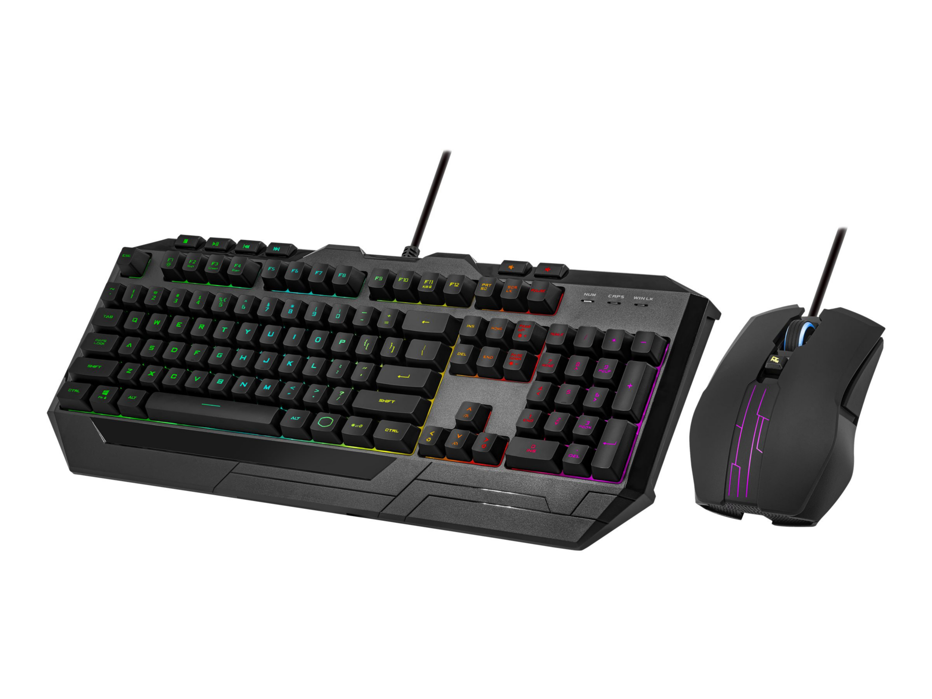 Cooler Master Devastator 3 RGB - keyboard and mouse set - US - black Input