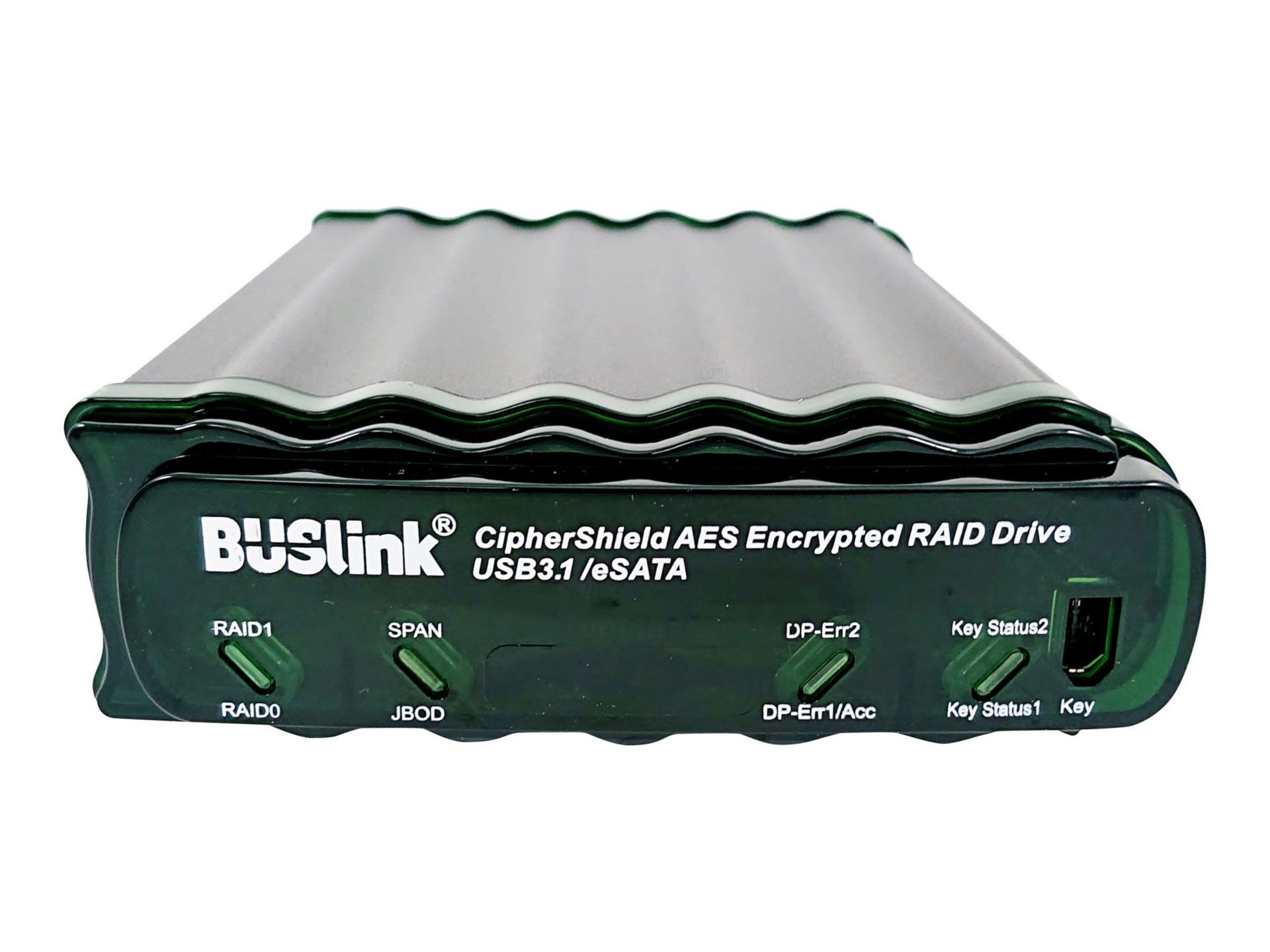 BUSlink CipherShield CSE15TSDRG2 - SSD - 15 TB - USB 3.1 Gen 2 / eSATA