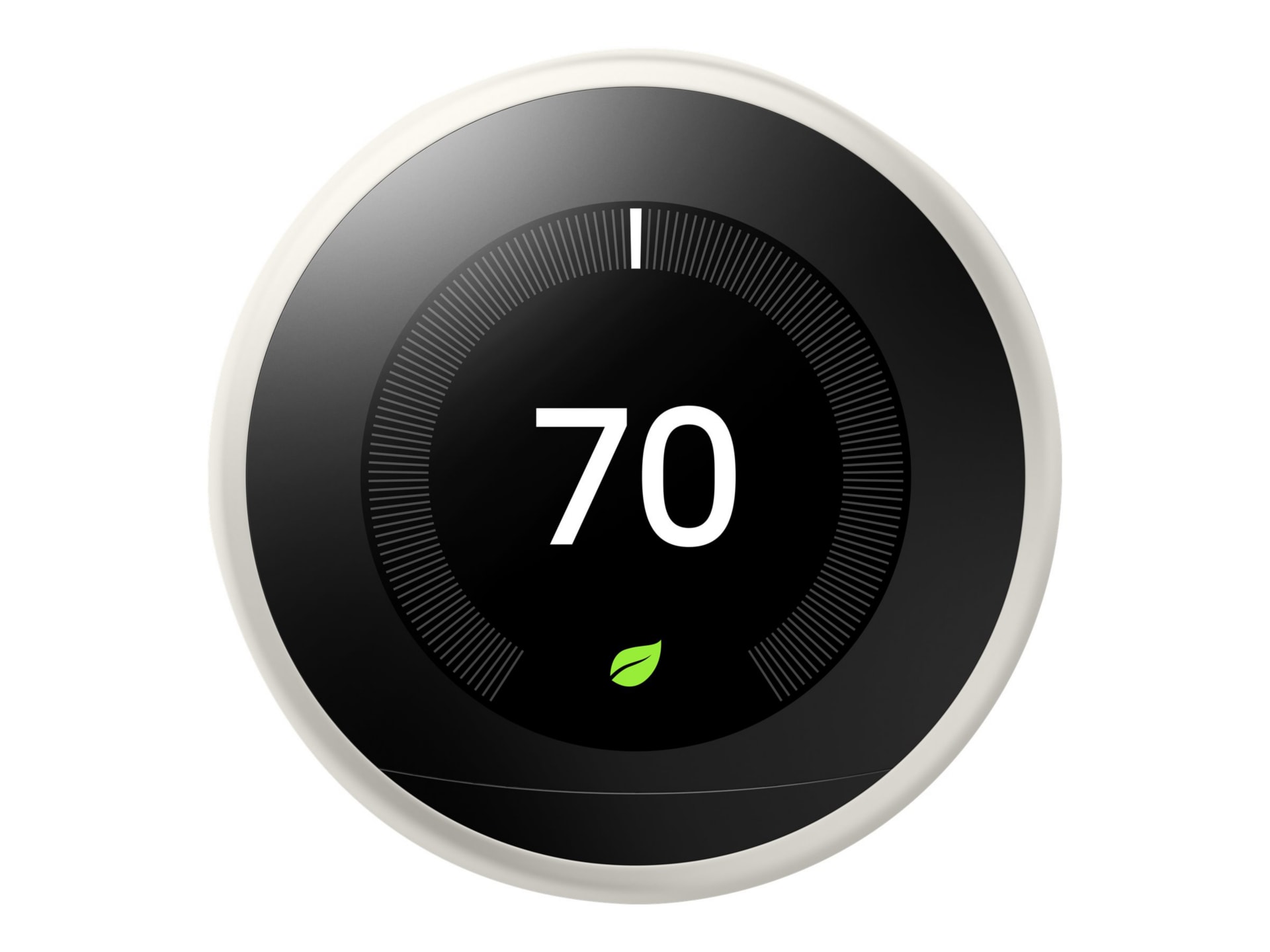 Google Nest Learning - thermostat - Bluetooth, 802.11a/b/g/n, 802.15.4 - wh