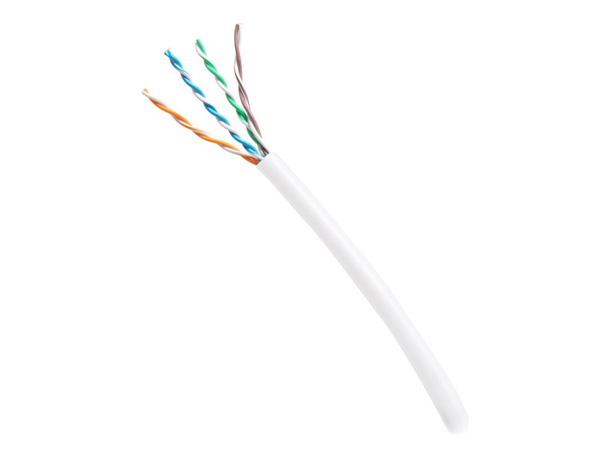 C2G 1000ft (304.8m) TAA-Compliant Cat6 Bulk Unshielded (UTP) Ethernet Network Cable with Solid Conductors-Riser