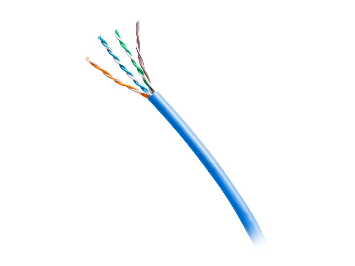 Thumbnail 2 of 2 for C2G 1000ft (304.8m) TAA-Compliant Cat6a Bulk Shielded (STP) Ethernet Network Cable with Solid Conductors - Plenum