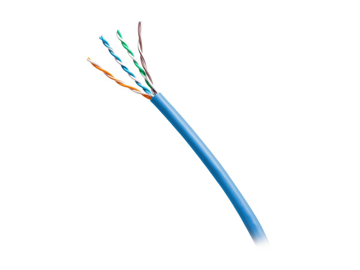 Thumbnail 3 of 4 for C2G 1000ft (304.8m) TAA-Compliant Cat6a Bulk Unshielded (UTP) Ethernet Network Cable with Solid Conductors-Riser