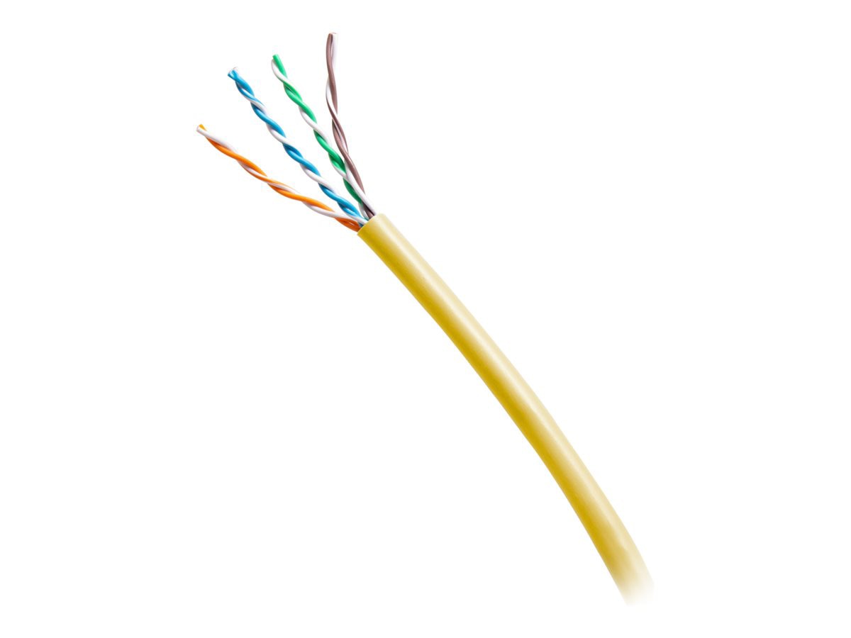 C2G 1000ft (304.8m) TAA-Complaint Cat6 Bulk Unshielded (UTP) Ethernet Network Cable with Solid Conductors-Riser