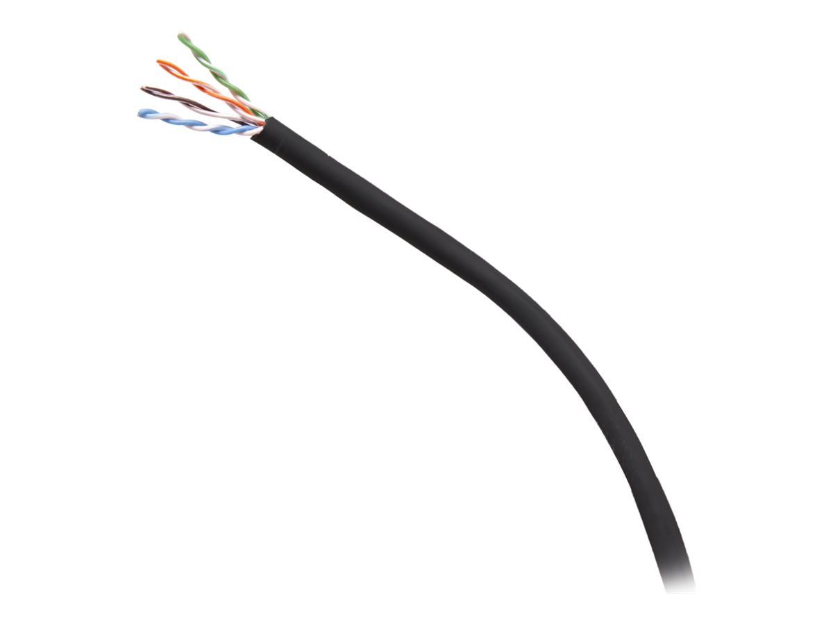 C2G 1000ft (304.8m) TAA-Compliant Cat6 Bulk Unshielded (UTP) Ethernet Network Cable with Solid Conductors-Plenum
