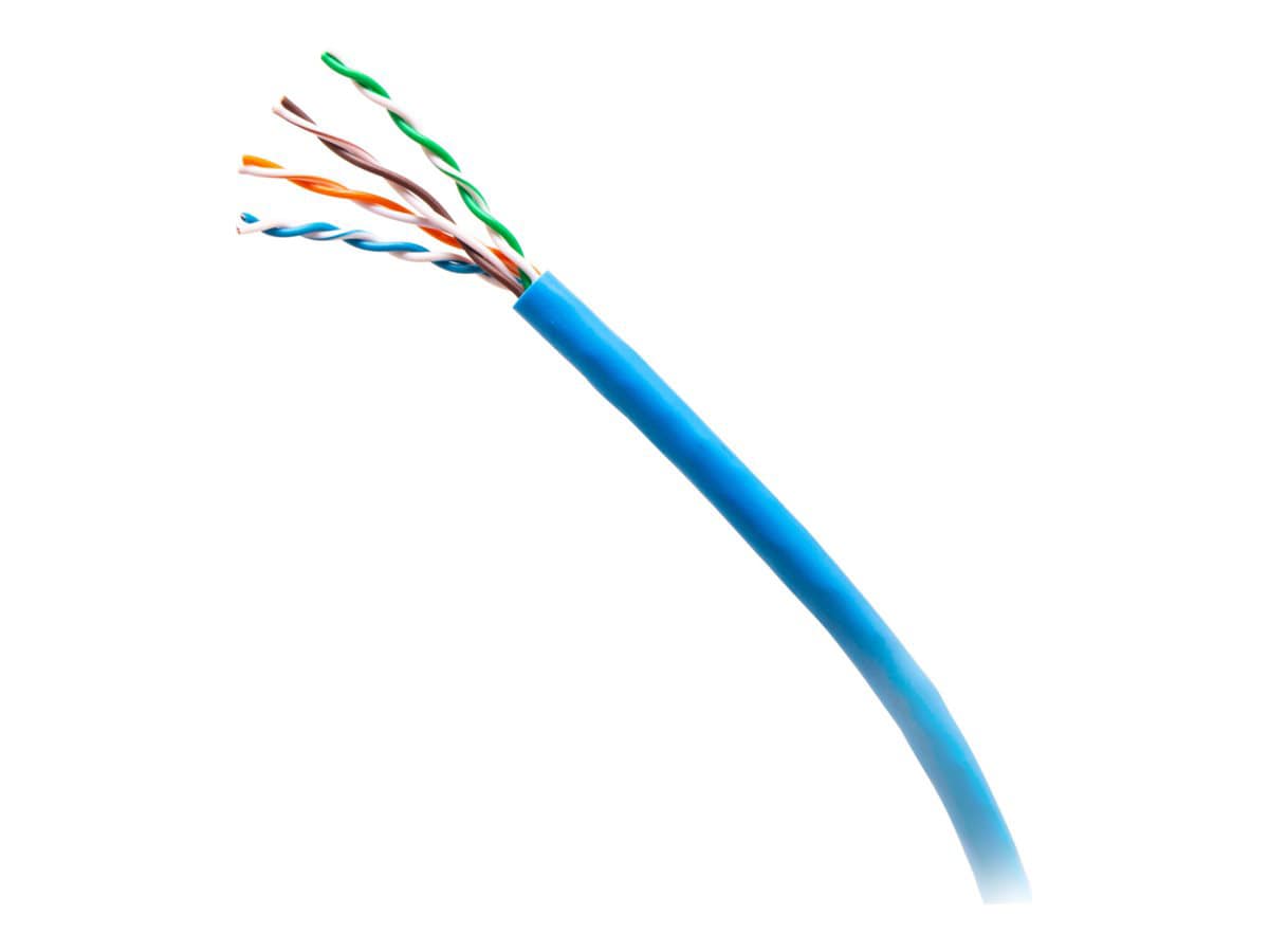 C2G 1000ft (304.8m) TAA-Compliant Cat6 Bulk Unshielded (UTP) Ethernet Network Cable with Stranded Conductors In-Wall