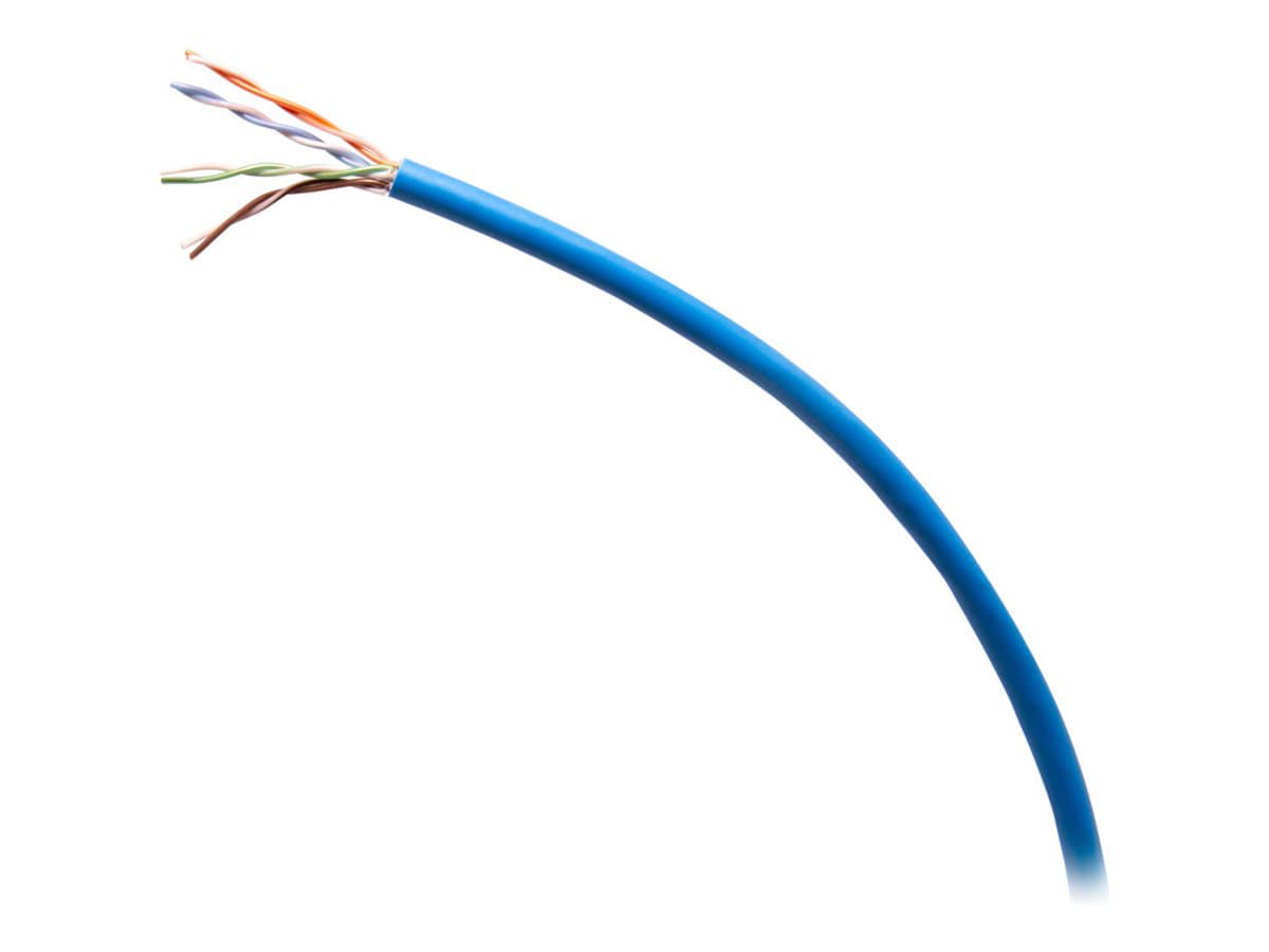 C2G 1000ft (304.8m) TAA-Compliant Cat5e Bulk Unshielded (UTP) Ethernet Network Cable with Solid Conductors-Plenum