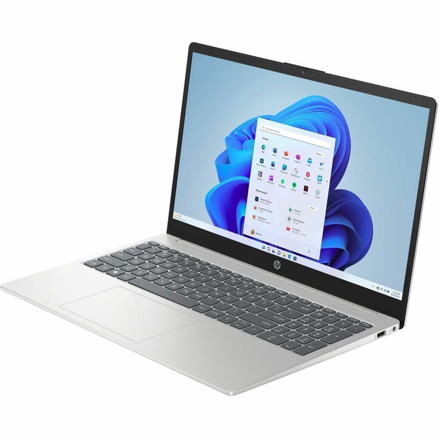 HP 39.6 cm Notebook - Full HD - 1920 x 1080 - (AMD Ryzen 5 7520U Quad-core (4 Core) - 16 GB Total RAM - 16 GB On-board