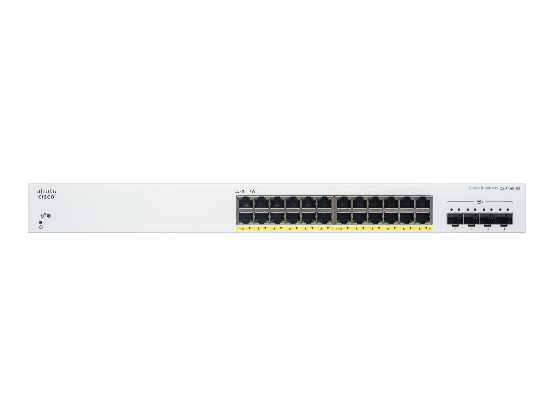 Cisco Business 220 Series CBS220-24P-4X - switch - 24 ports - smart - rack-