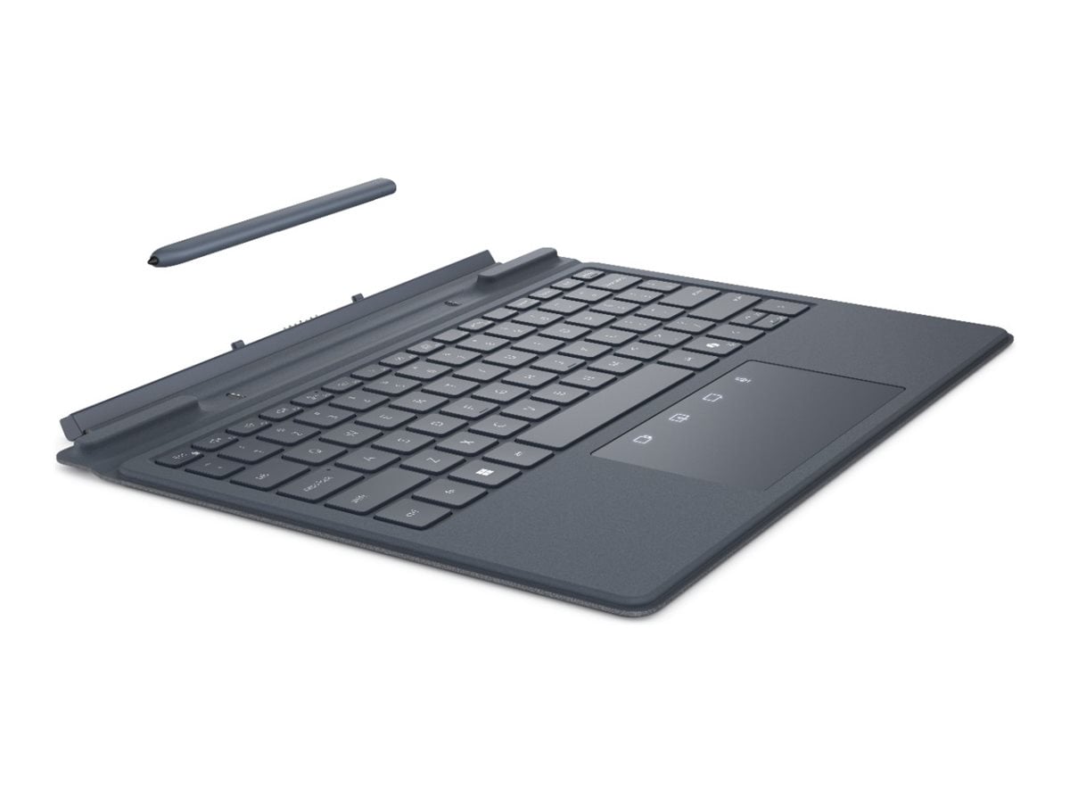 Dell - keyboard - collaboration - with touchpad - QWERTY - Canadian Multilingual - river solid light Input Device