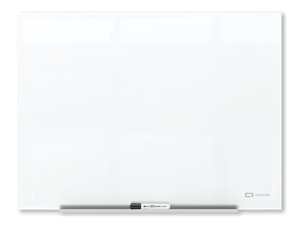 Quartet InvisaMount whiteboard - 48 in x 35.98 in - white