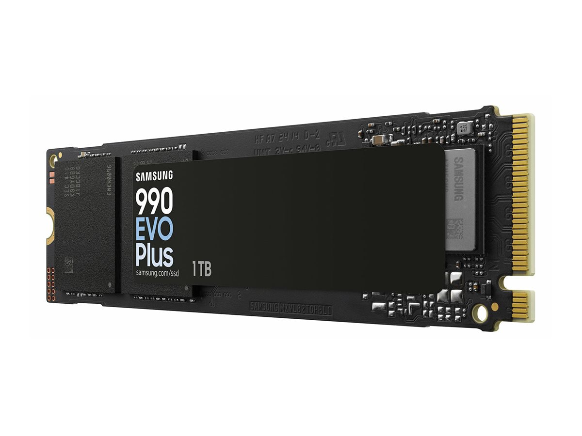 Samsung 990 EVO Plus MZ-V9S1T0 - SSD - 1 TB - PCIe 5.0 x2 (NVMe)