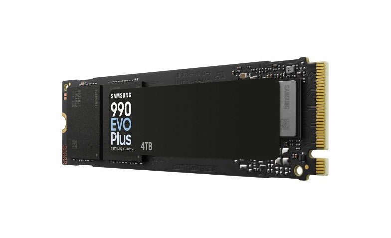 Samsung 990 EVO Plus MZ-V9S4T0 - SSD - 4 TB - PCIe 5.0 x2 (NVMe