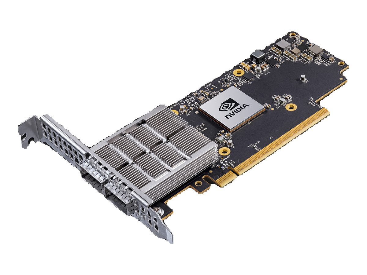 NVIDIA ConnectX-7 MCX755106AS-HEAT - network adapter - PCIe 5.0 x16 - 200 Gigabit QSFP112 x 2