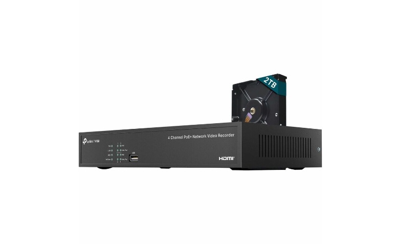 TP-Link VIGI 4チャンネル PoE+ 対応 ネットワーク