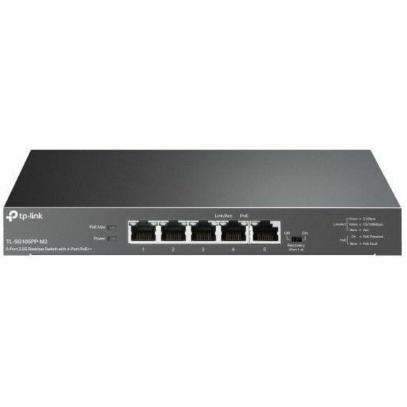 TP-Link 5-Port 2.5G Desktop Switch with 4-Port PoE++