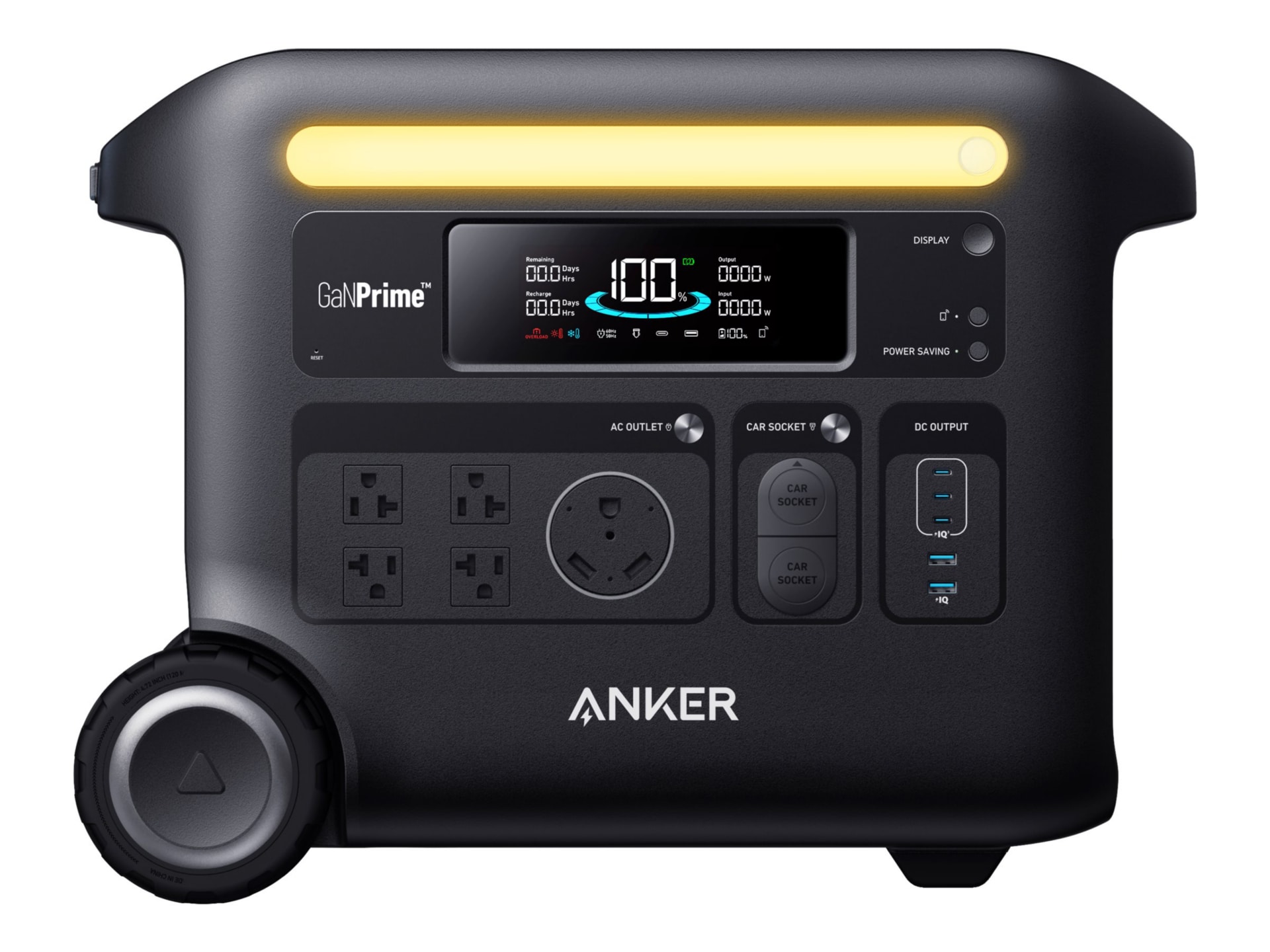 Anker SOLIX F2600 - portable power station - 2400 Watt - LiFePO4 - 2560 Wh