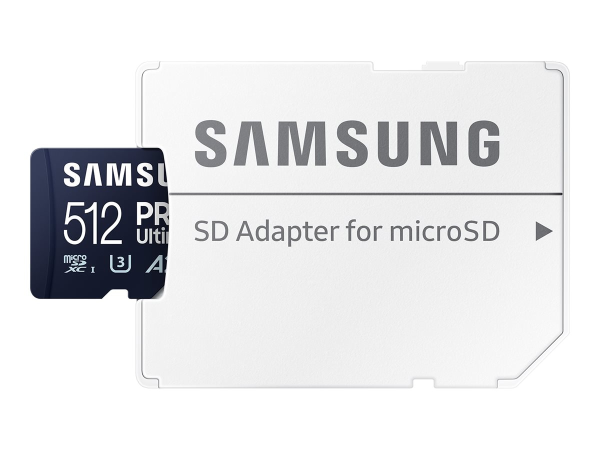 Samsung PRO Ultimate MB-MY512SA - flash memory card - 512 GB - microSDXC UHS-I