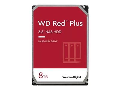 WD Red Plus - hard drive - 8 TB - SATA 6Gb/s