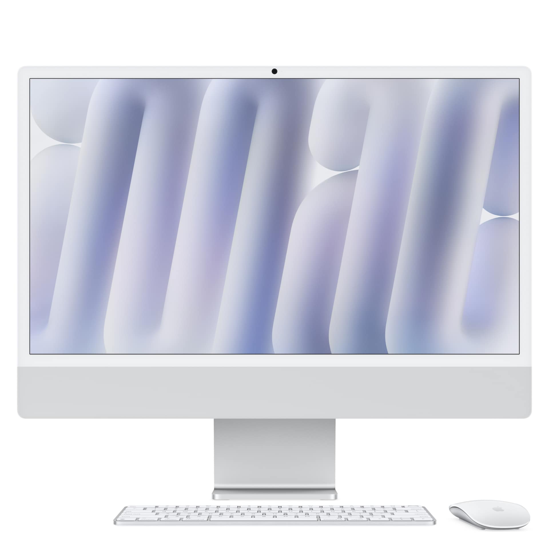 Apple iMac - 24" - 10-core CPU - 10-core GPU - M4 - 256 GB SSD - Silver