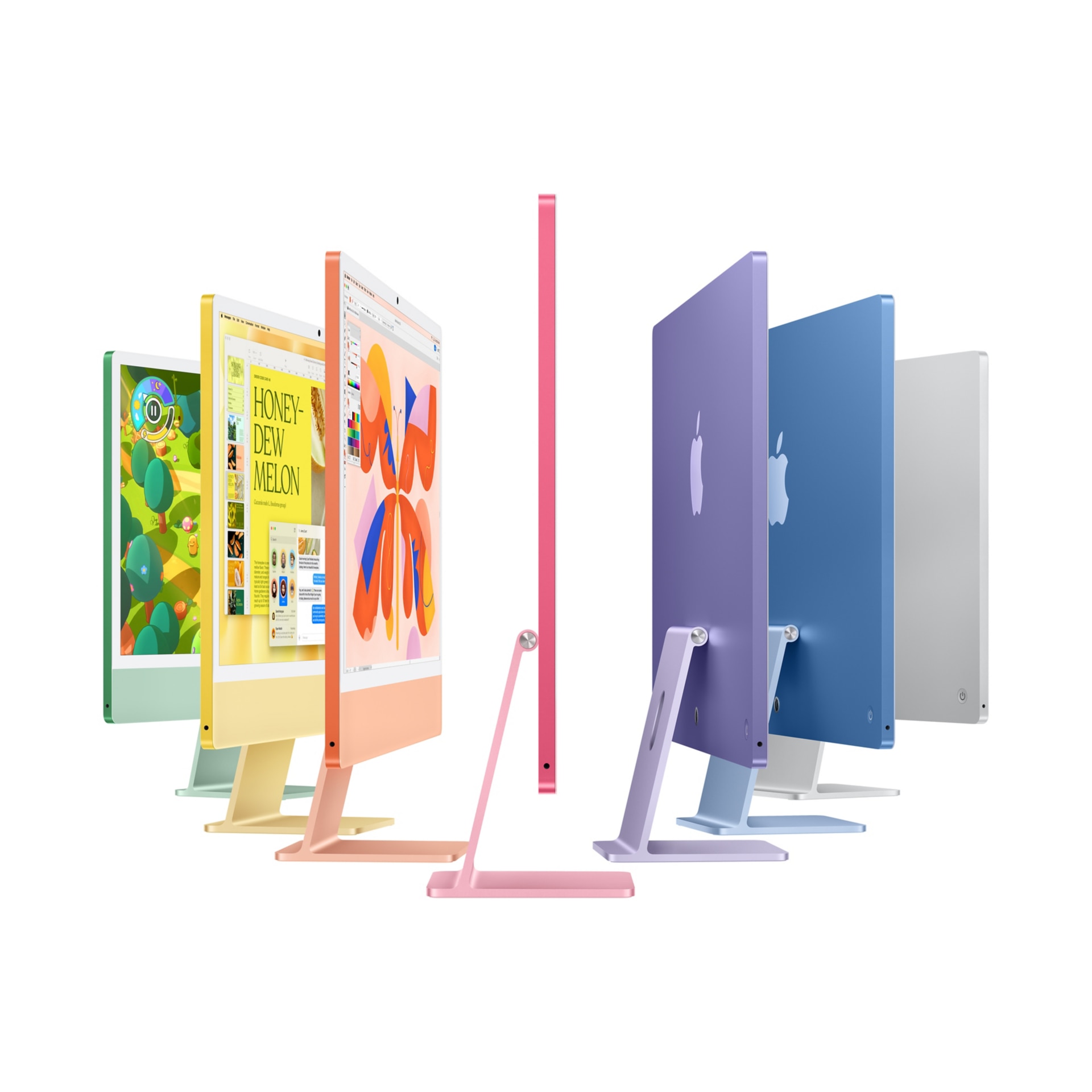 Thumbnail 4 of 9 for Apple iMac - 4.5K Retina Display - 24" - 10-core CPU - 10-core GPU - M4 - 16 GB RAM - 512 GB SSD - Green