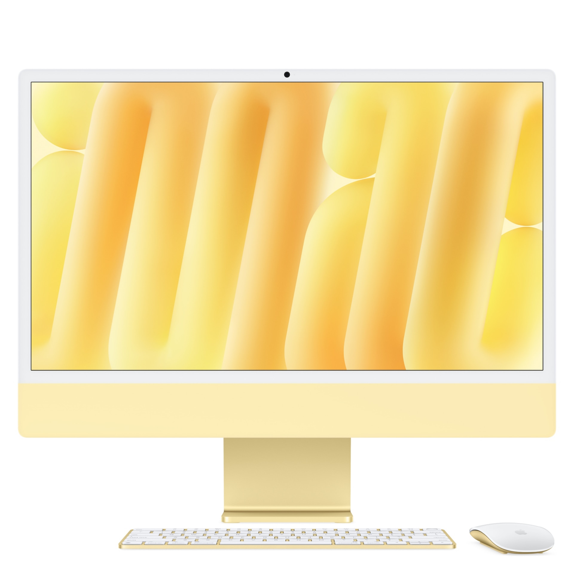 Apple iMac - 24" - 10-core CPU - 10-core GPU - M4 - 256 GB SSD - Yellow